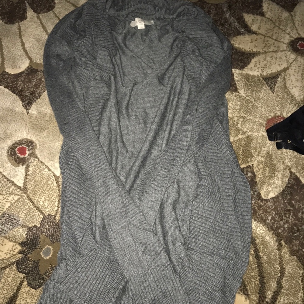 Loft long cardigan. Size Large